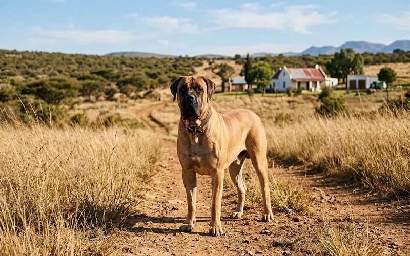 Die Boerboel: ‘n wagter by die plaashek